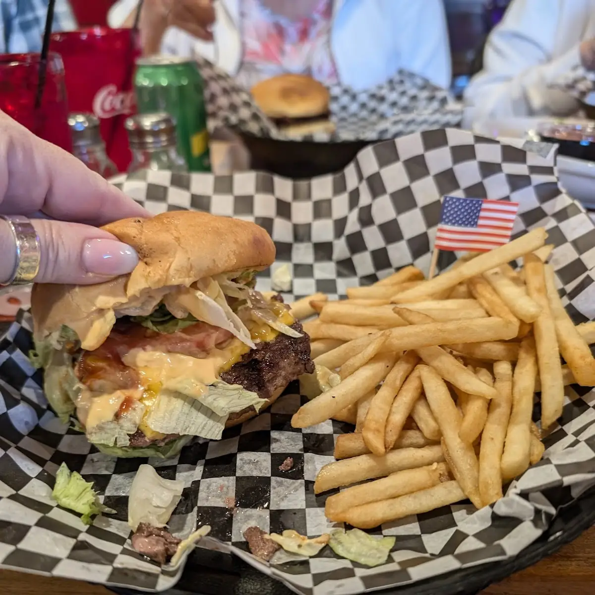 Mile High Burger and Fries