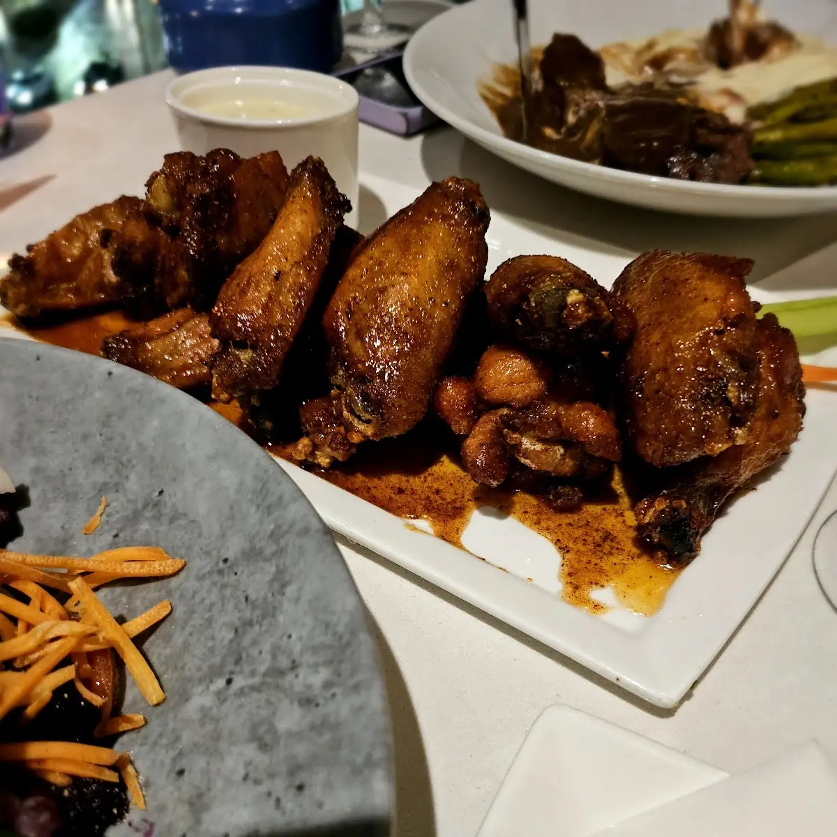 Honey Old Bay Wings
