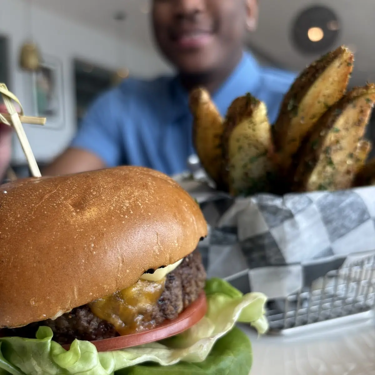 Prime Wagyu Smash Burger on Brioche