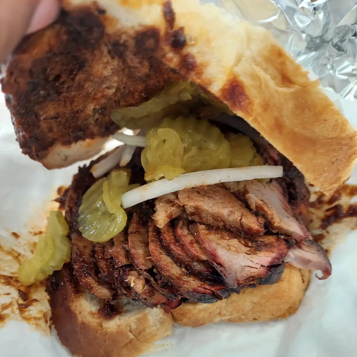 BBQ Brisket Sandwich
