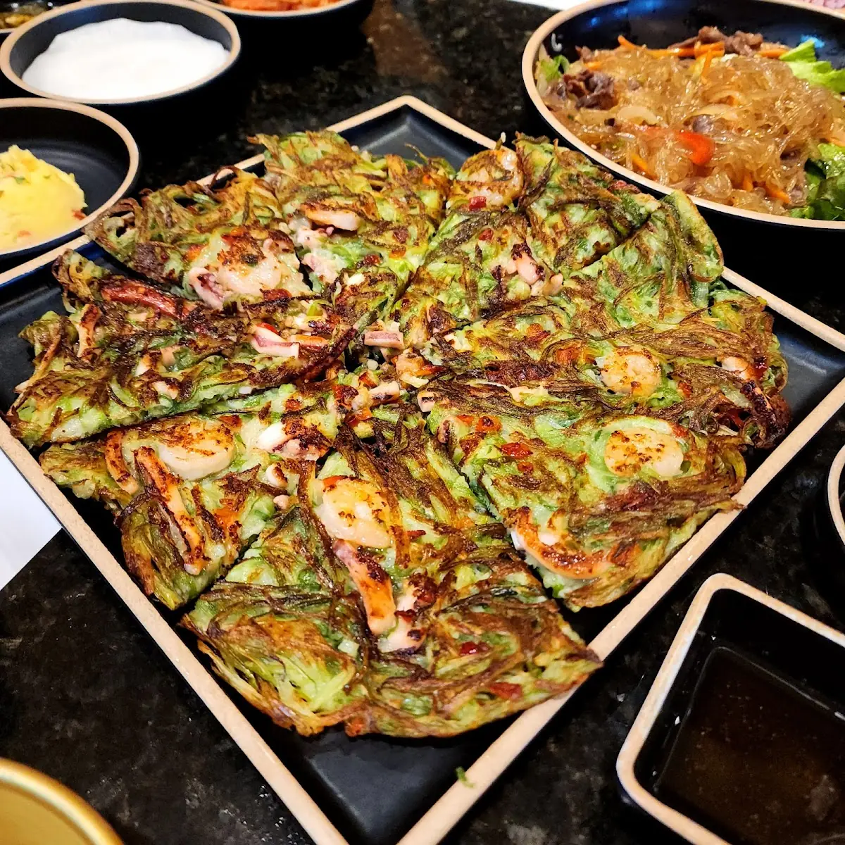 Seafood Pancake