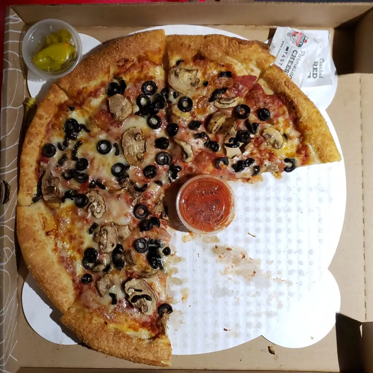 Sausage Mushroom Black Olive