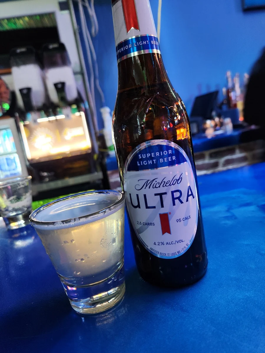 Michelob Ultra & Orange Tea Shot