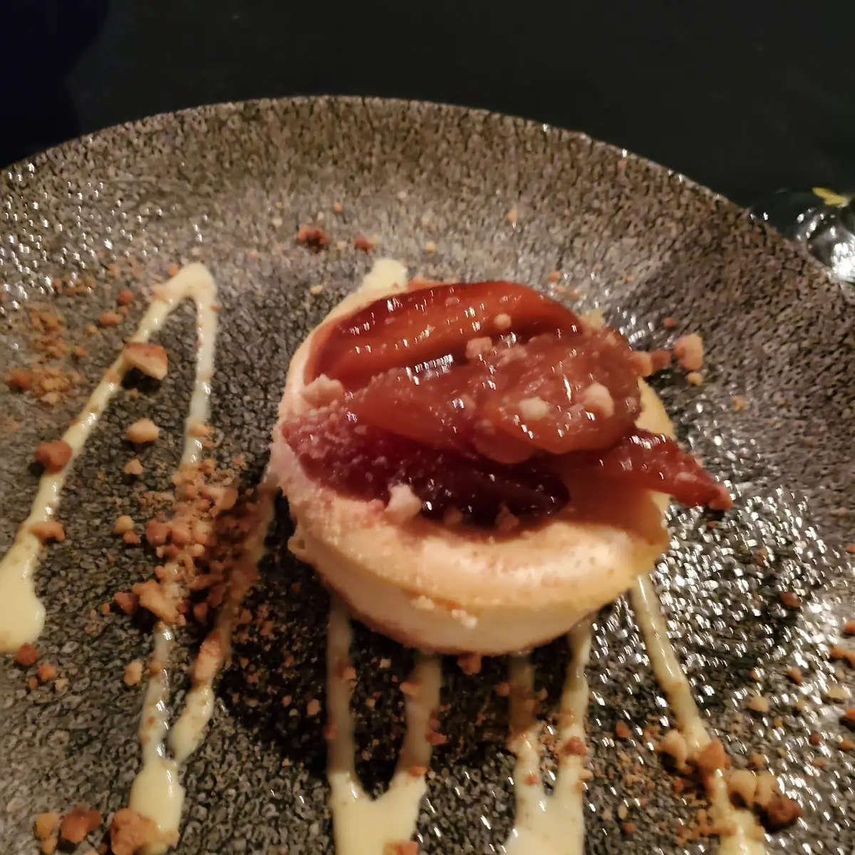 Peach Cobbler Cheesecake
