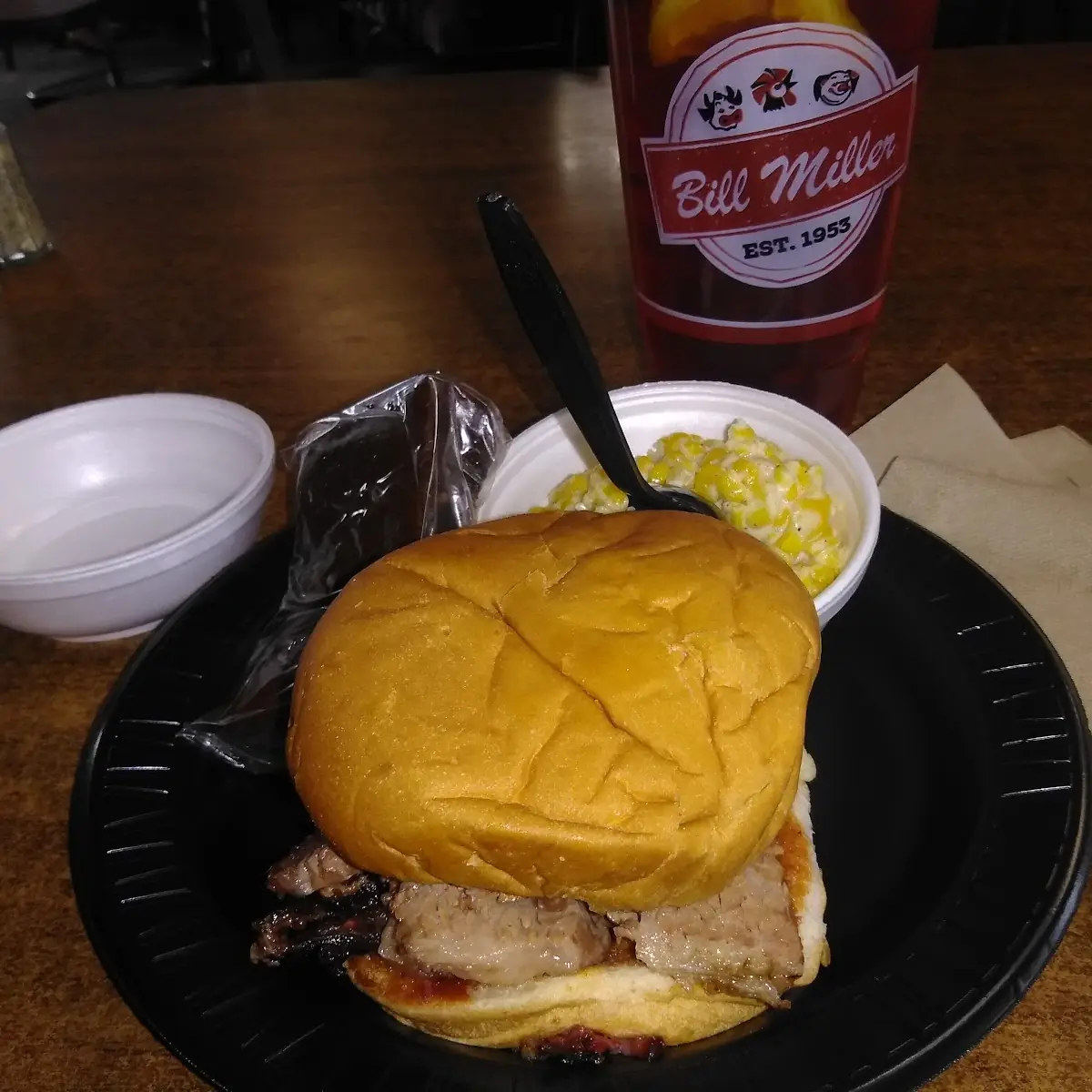 Beef Brisket BBQ Sandwich