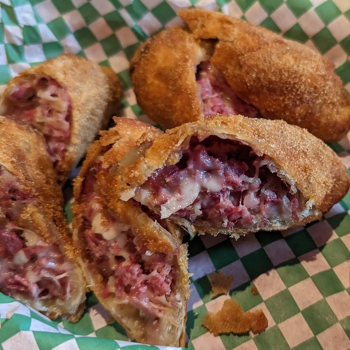 Reuben Egg Rolls