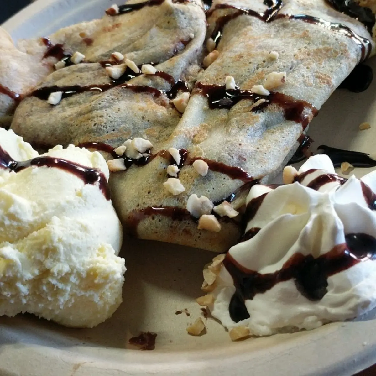 Crepes - Banana Nutella
