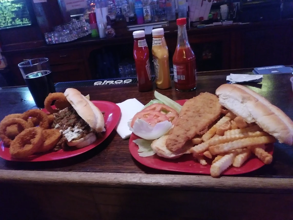 French Dip Sandwichand Fish Sandwich Combo
