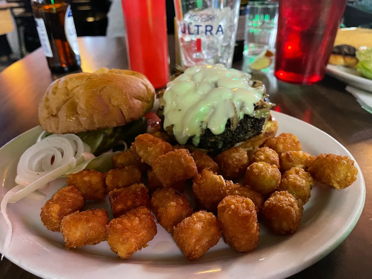 Mushroom Swiss Burger