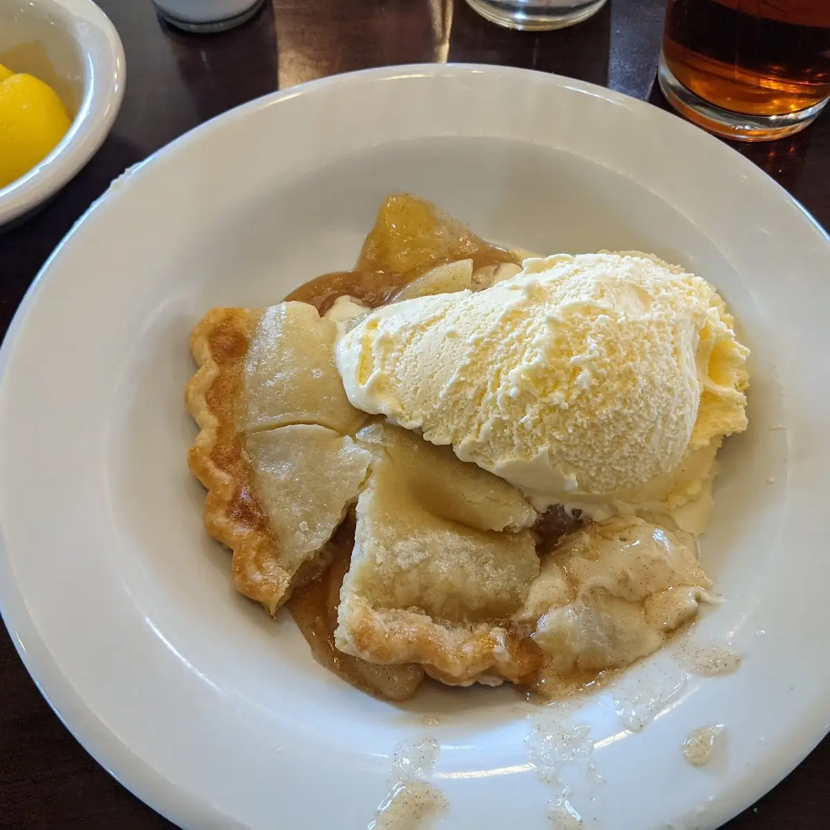 Apple Pie a La Mode