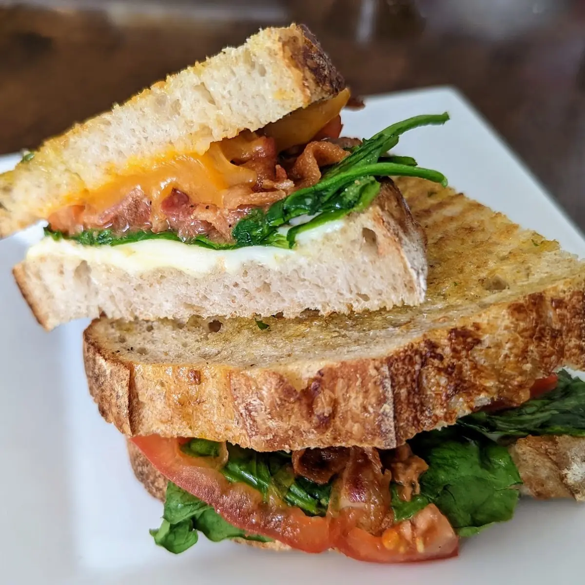 Bacon Grilled Cheese Sandwich