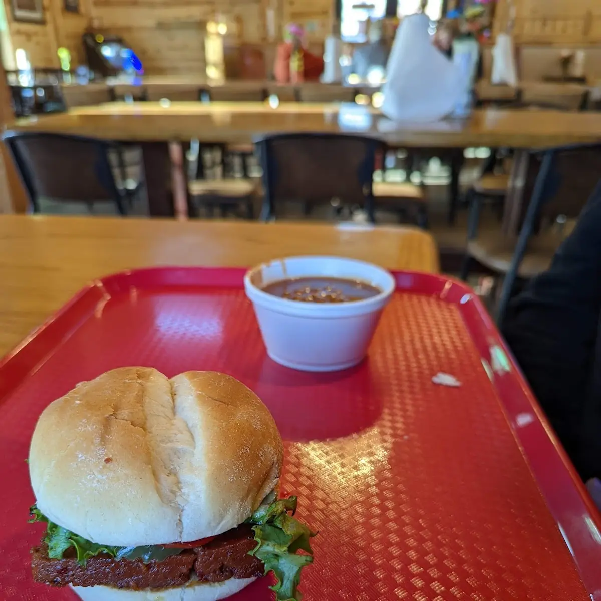 Vegan Rib Sandwich