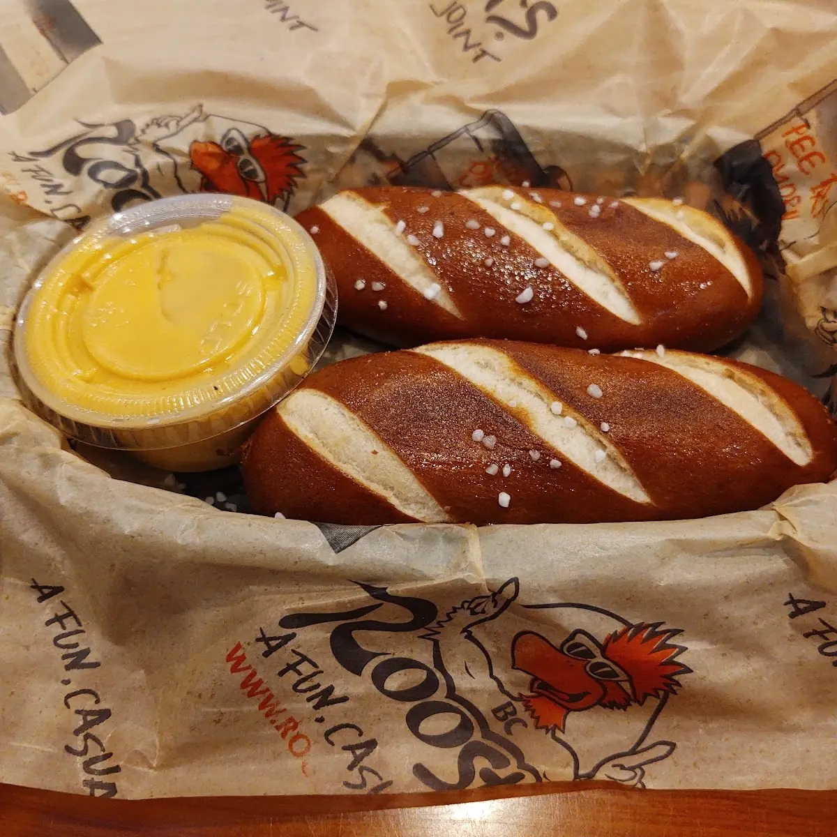 Pretzel Sticks with Cheese