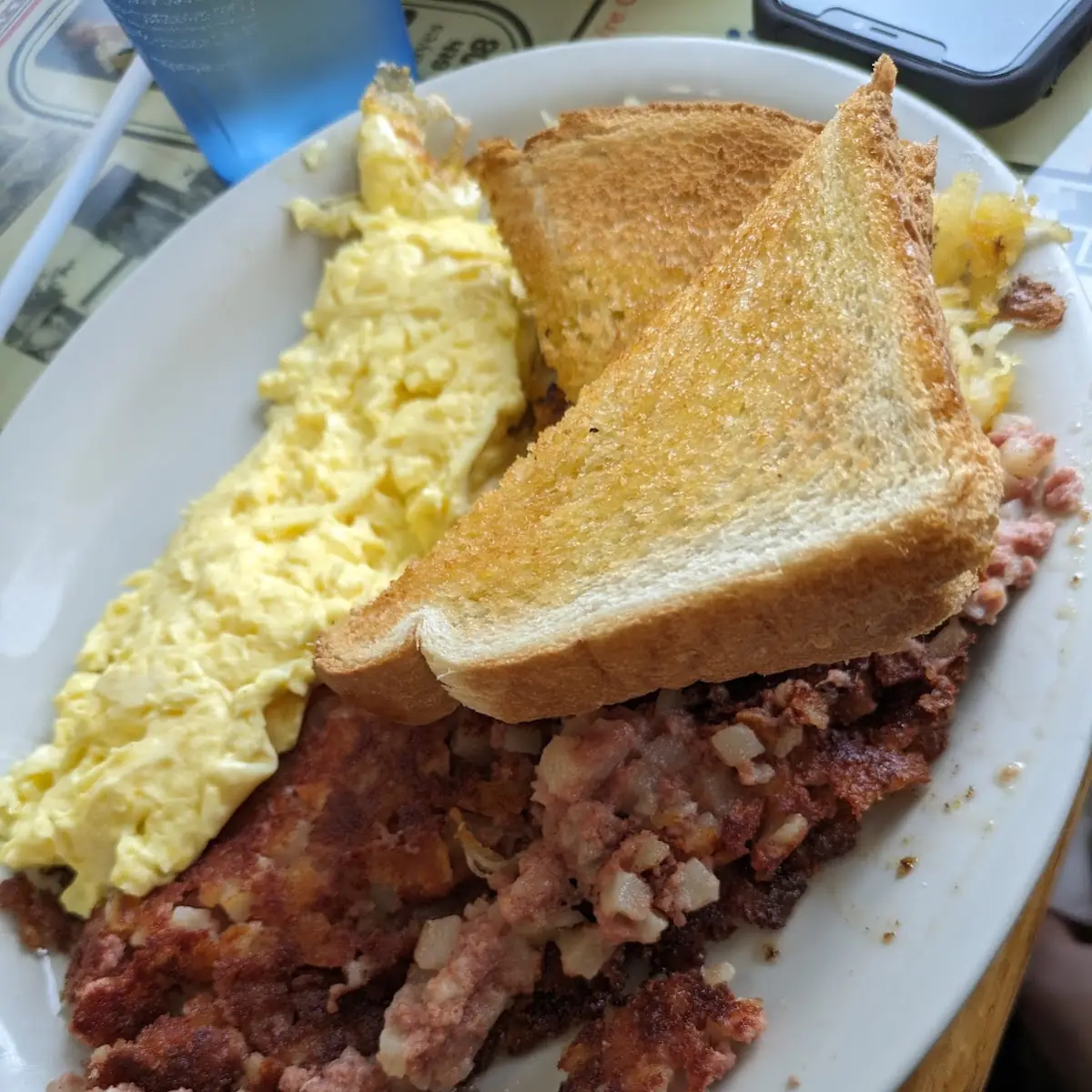 Corned Beef Hash with Eggs