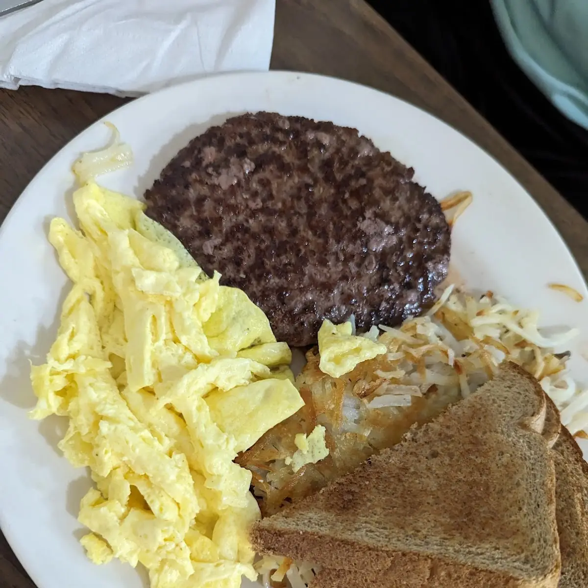 Hamburger Steak Breakfast