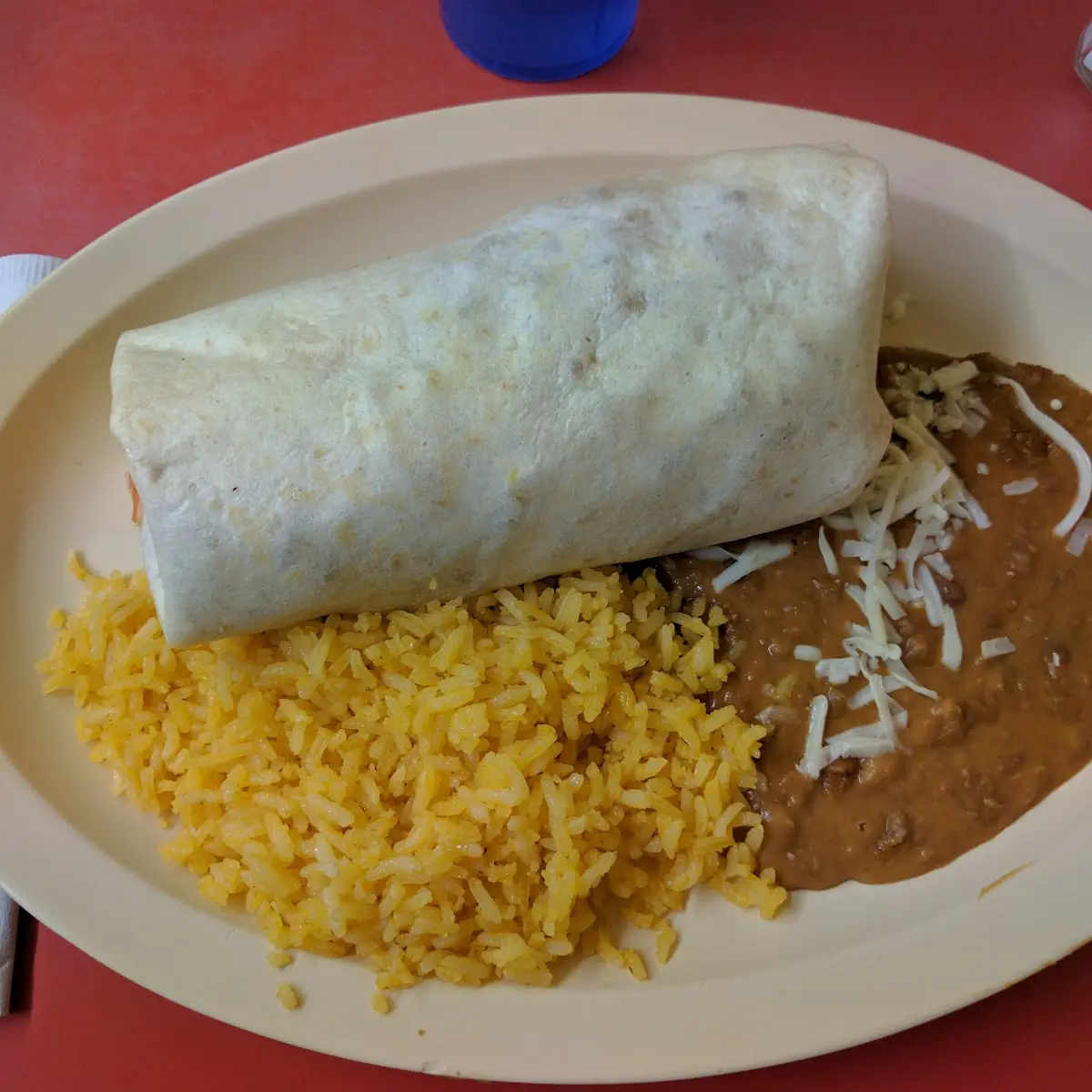 Burrito Dinner Rice & Beans