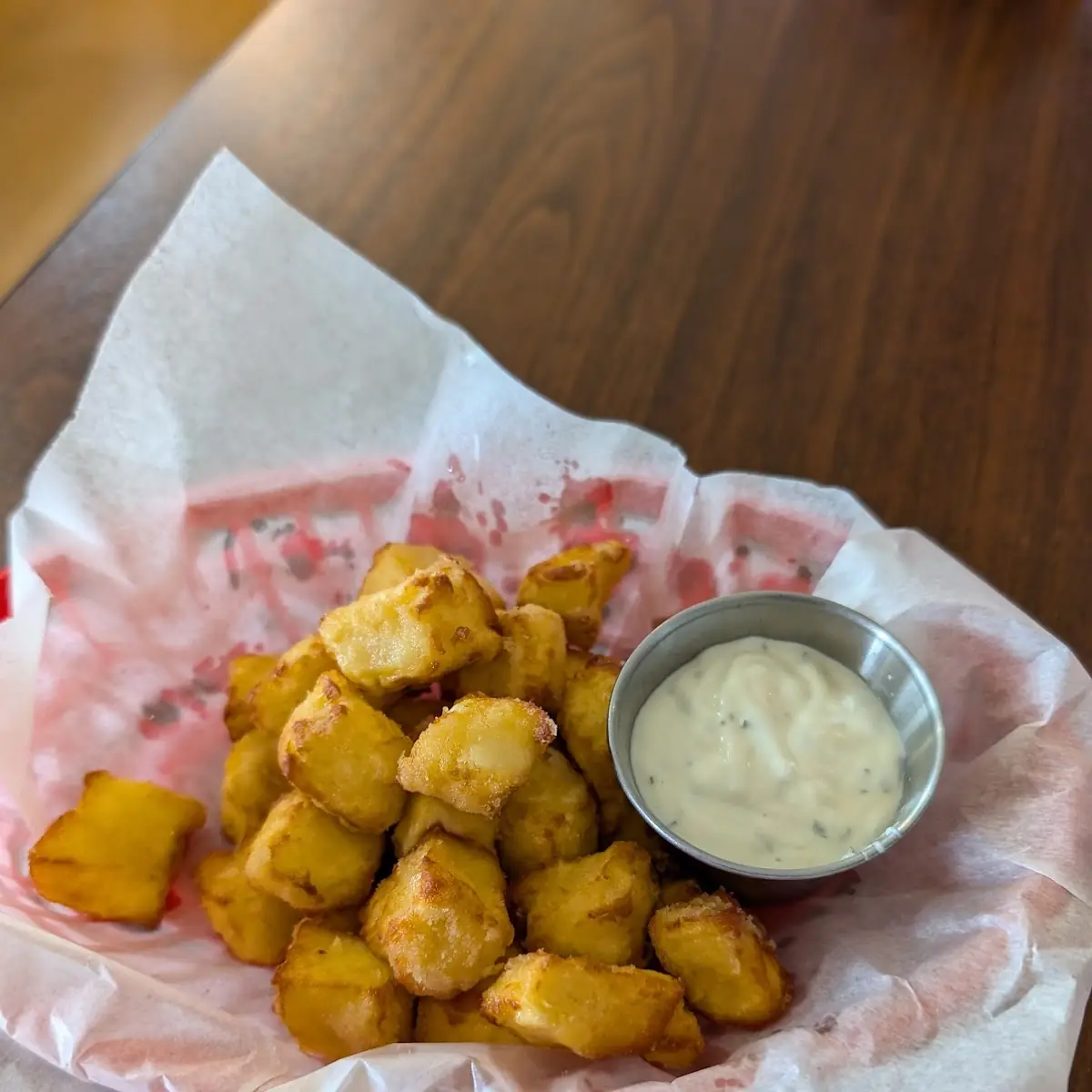 Regular Cheese Curds with Ranch