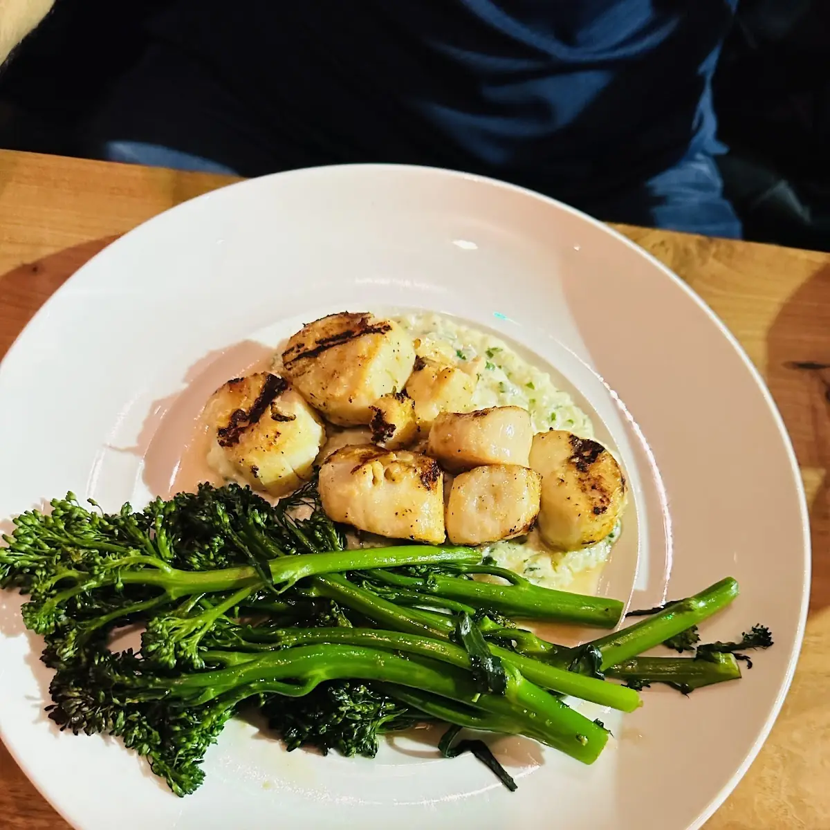 Caramelized Grilled Sea Scallops