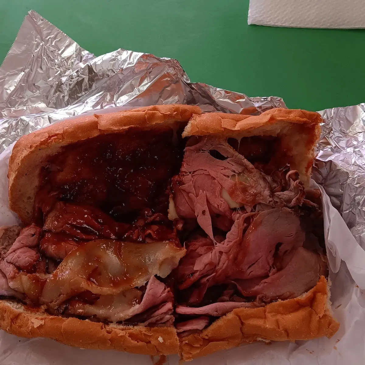 Roast Beef BBQ Sandwich