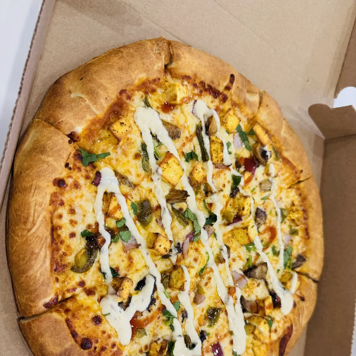 Paneer Tikka Pizzas
