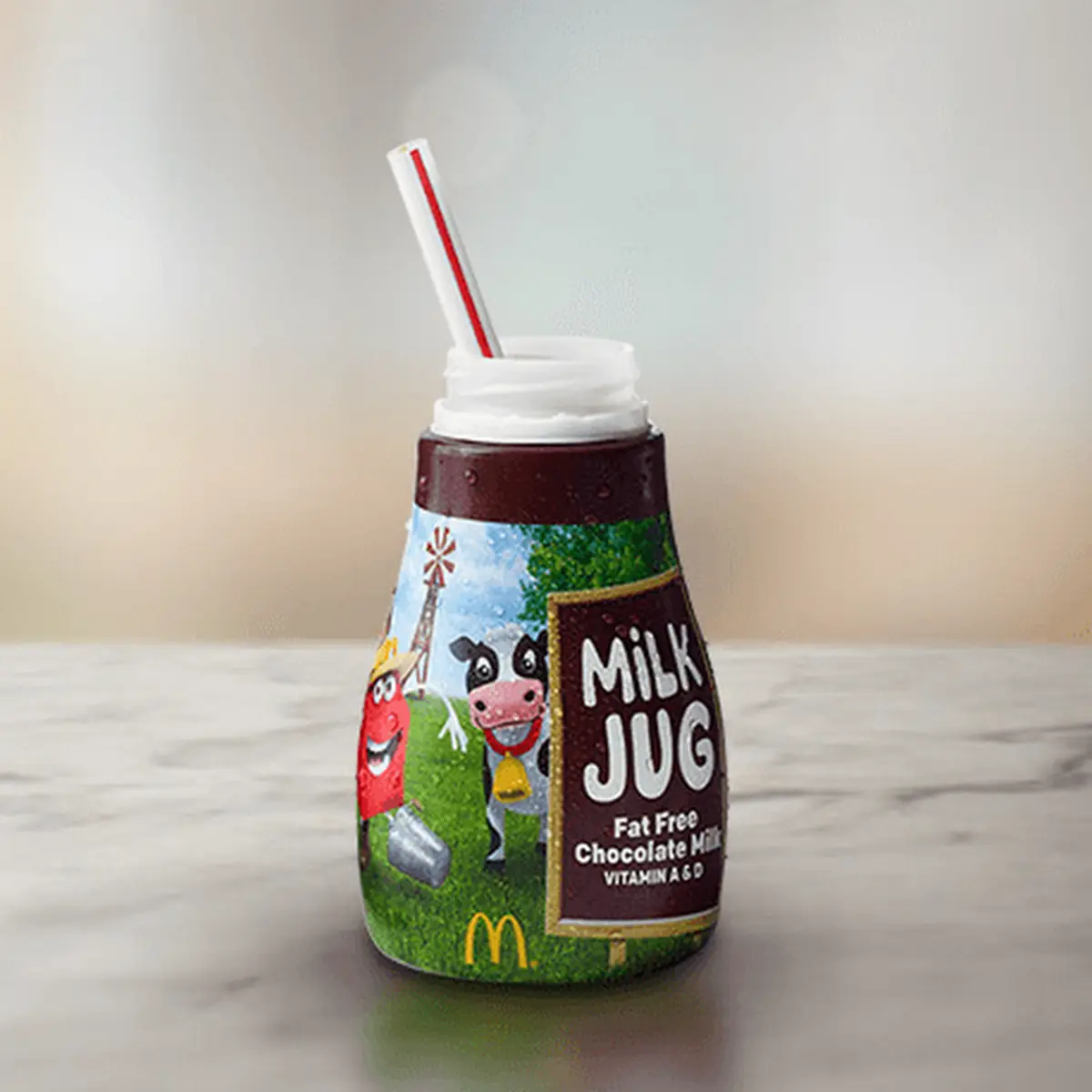 Fat Free Chocolate Milk Jug