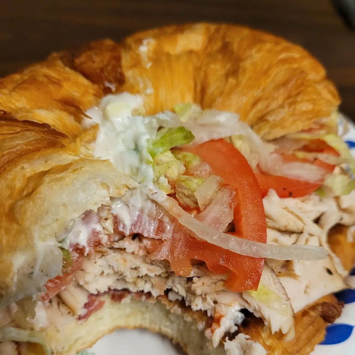 Turkey Club Croissant