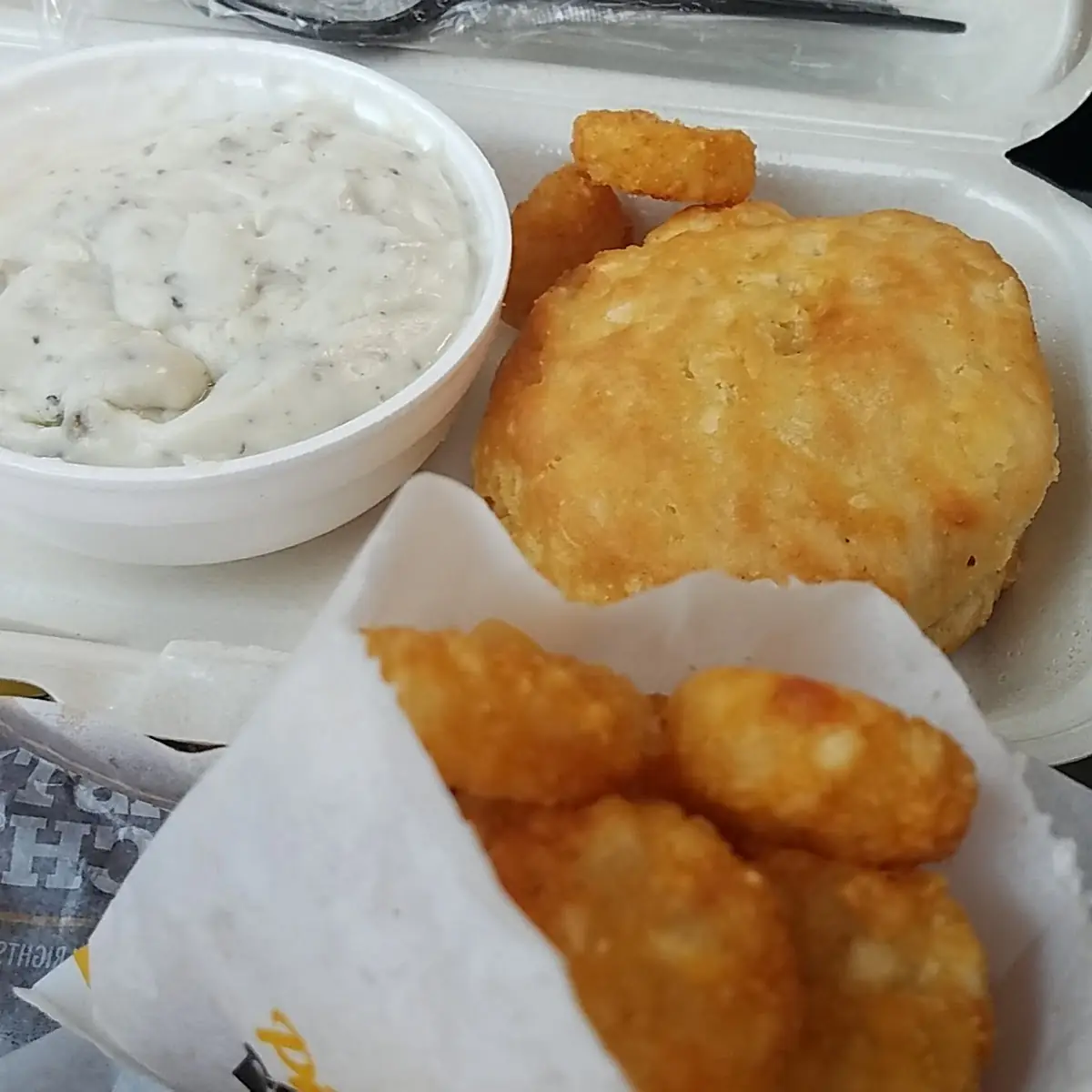 Frisco Breakfast Sandwich Hash Browns & Biscuits and Gravy