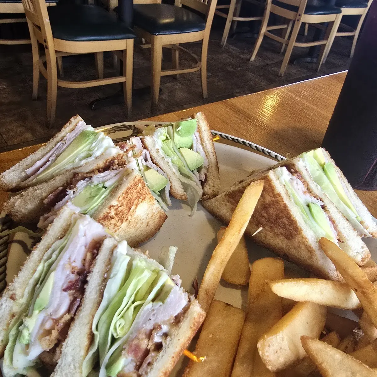Texas Turkey Club Sandwich