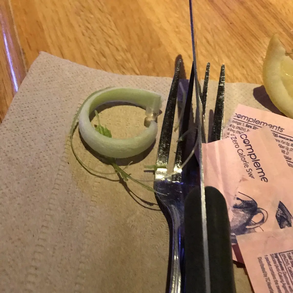 Questionable Celery That Was Served with Wings