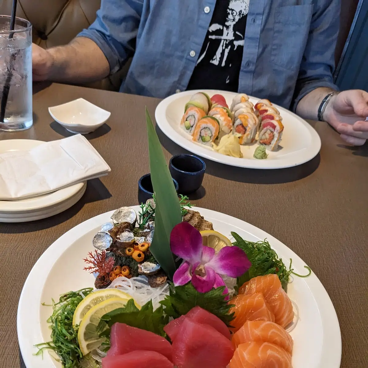 Tuna and Salmon Sashimi