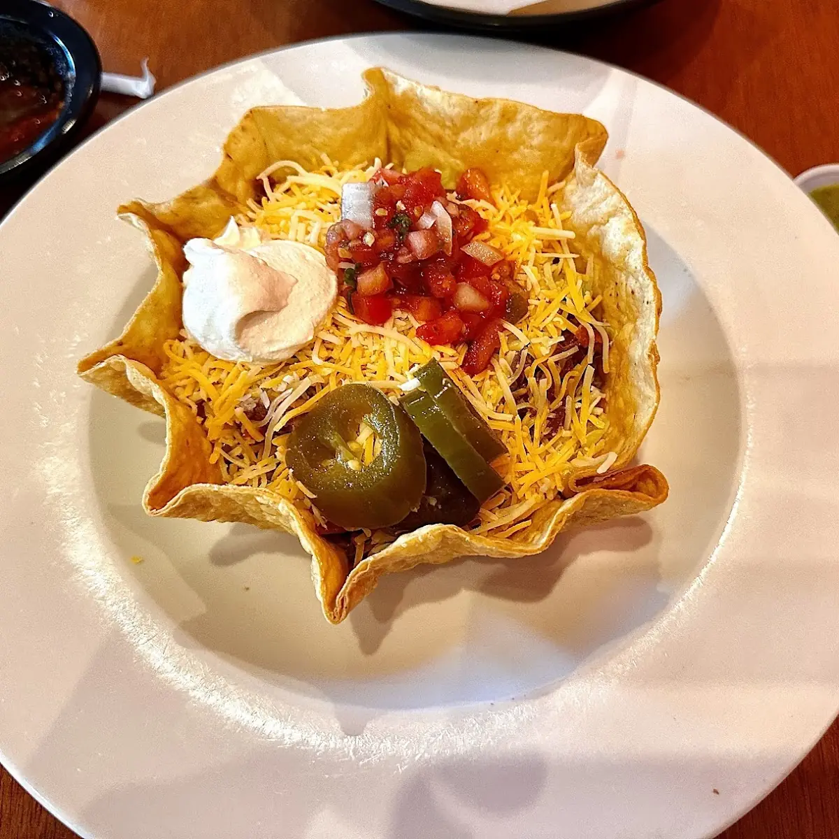 Shredded Beef Taco Salad