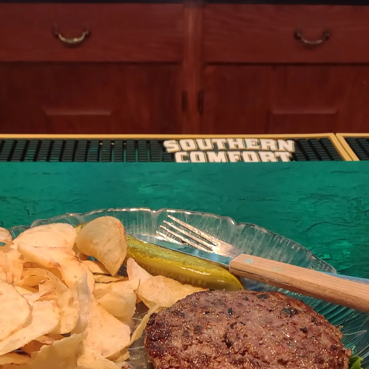 Tues 1 2 Burger Special Ordered Plated Delish as It Looks