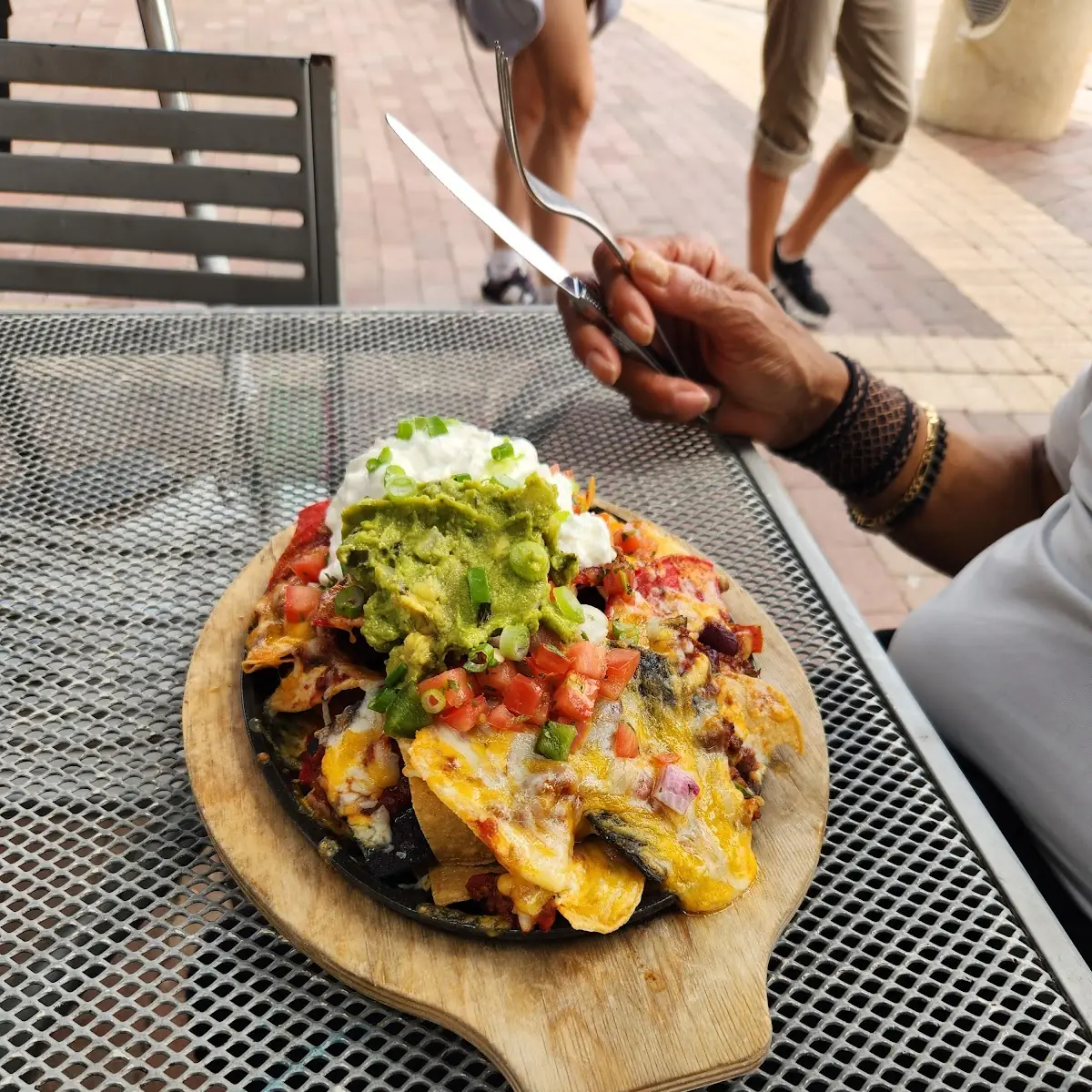 Beef -Or- Chicken Nachos