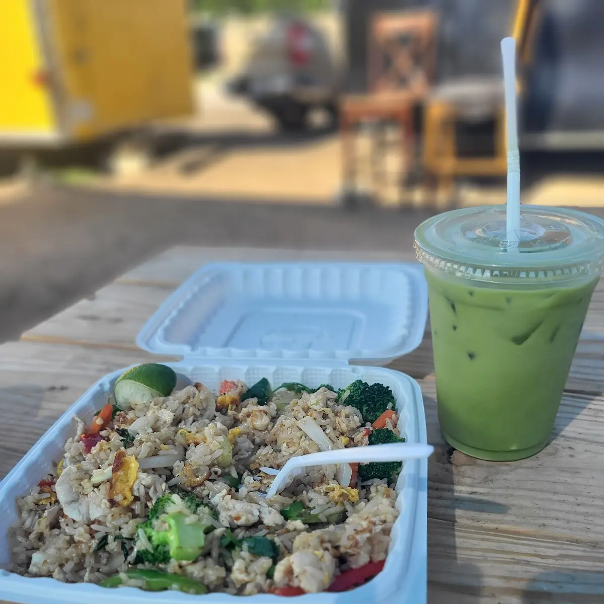Basil Fried Rice with Chicken