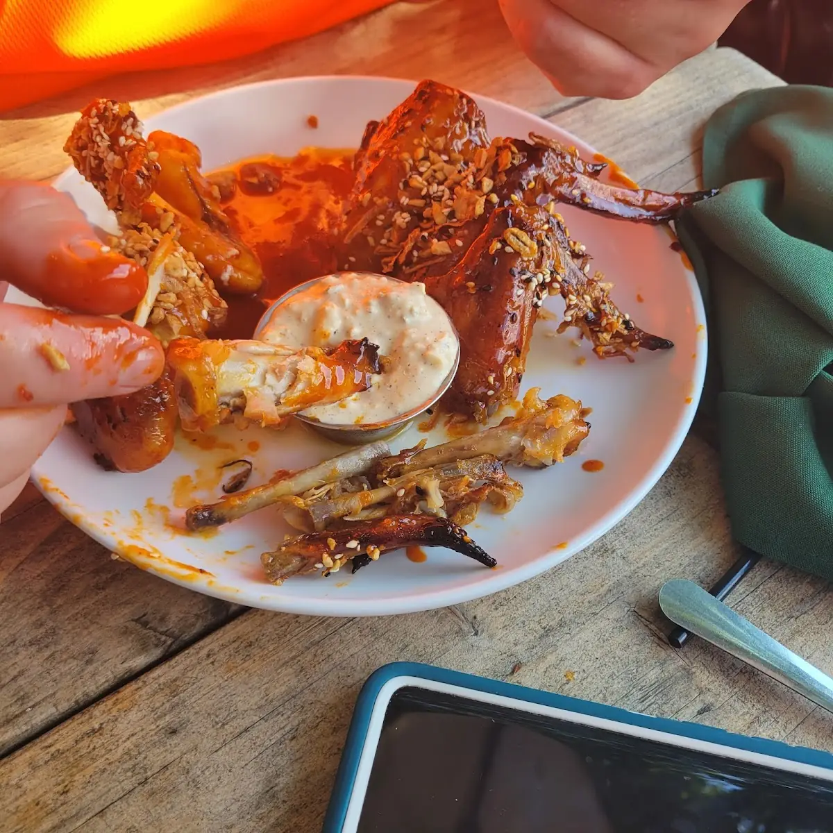 Gochujang Maine Chicken Wings