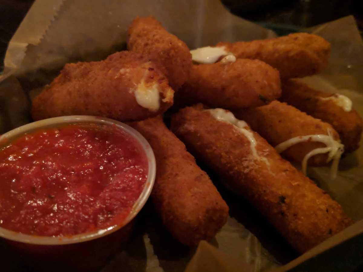 Fried Mozzarella Sticks