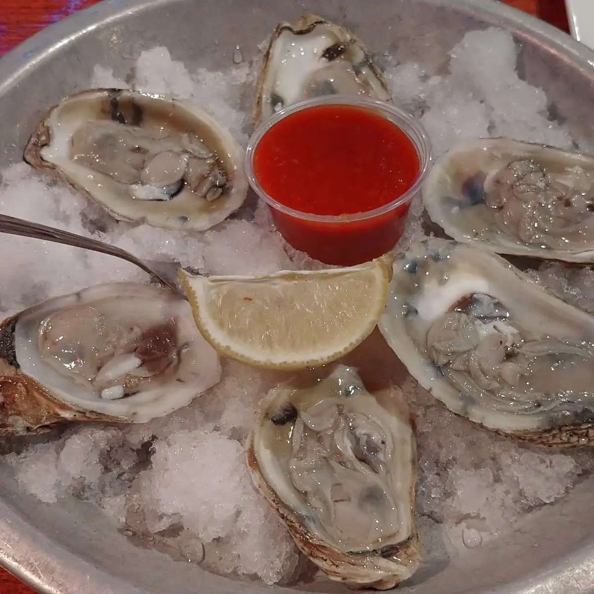Raw Oysters on the Half Shell