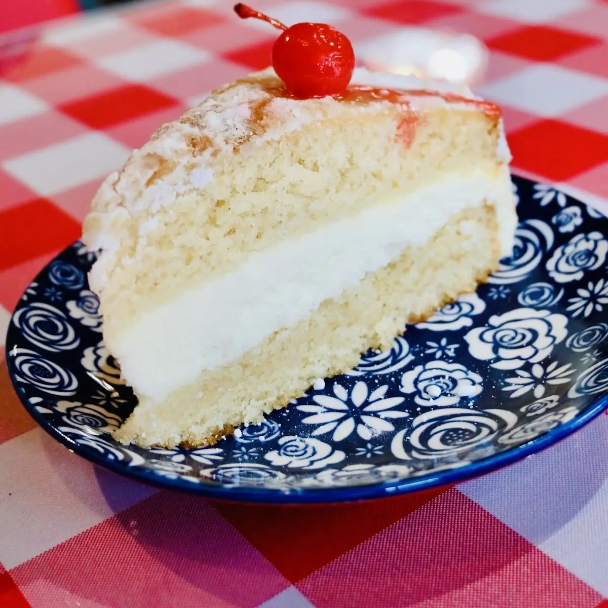 Vanilla Cake Slice