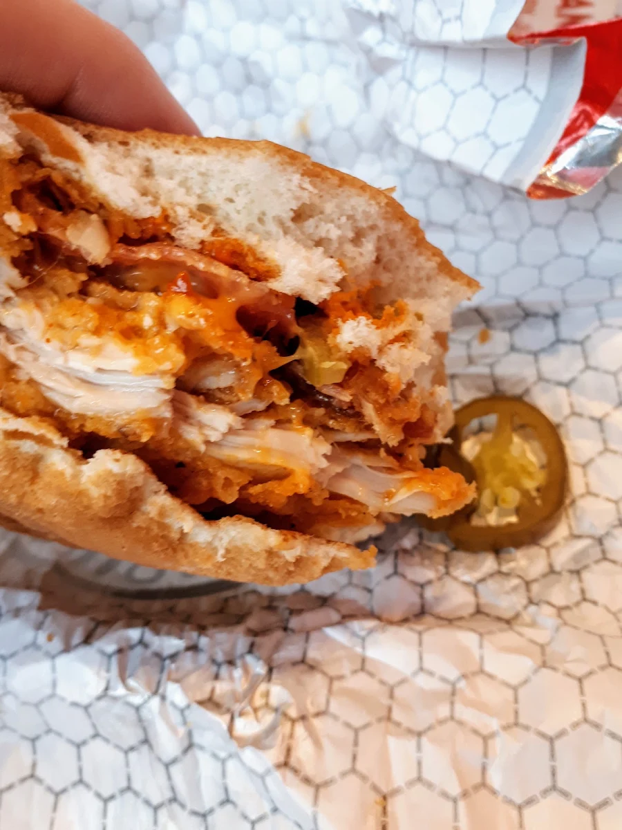 Bacon and Jalapeno Chicken Burger, Wendy's