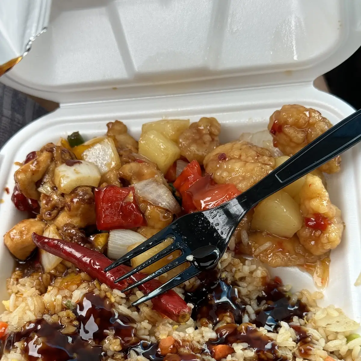 Orange Chicken Fried Rice