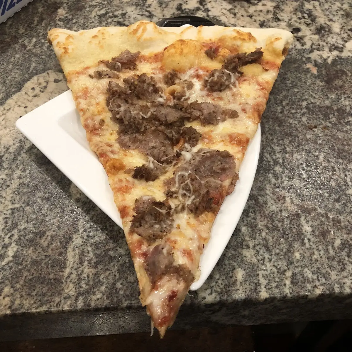 Sausage Pizza Slice