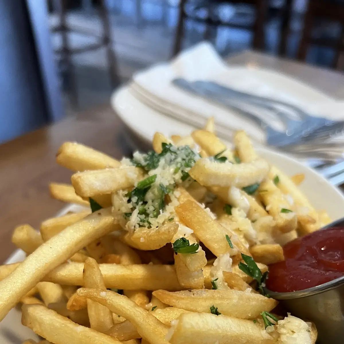 Garlic Parm Fries