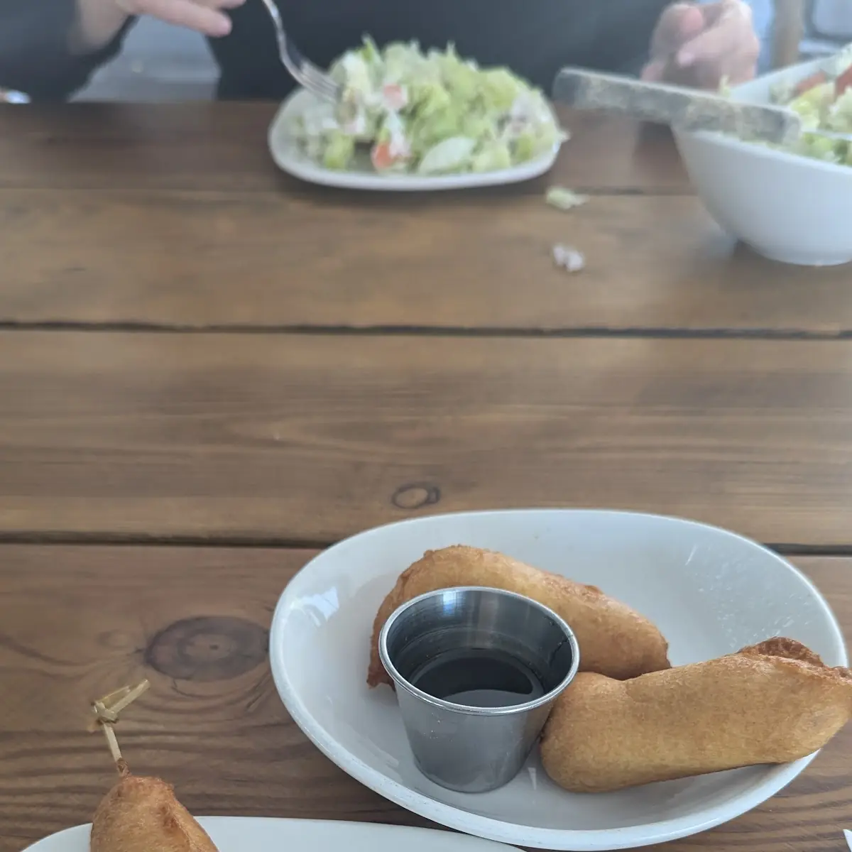Sausage Corn Dog w Syrup