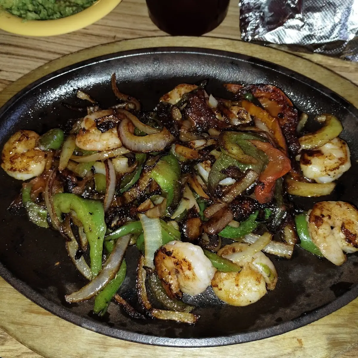 Lunch Shrimp Fajitas