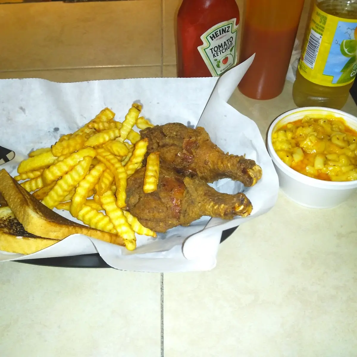 Grease and Cheese Burnt Chicken