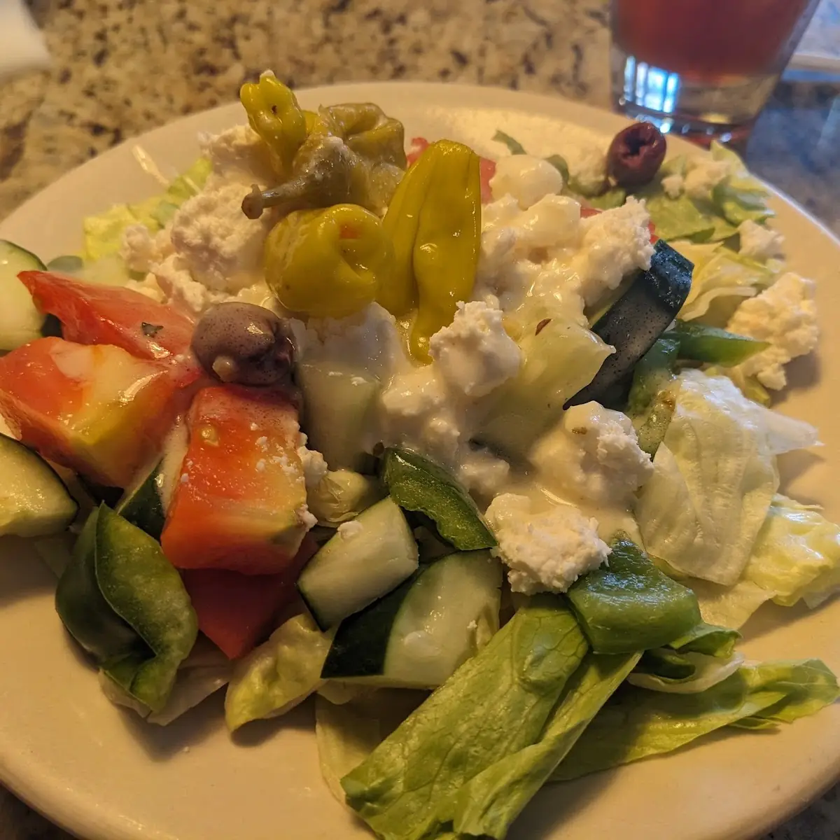 Small House Salad It's Great and not That Small