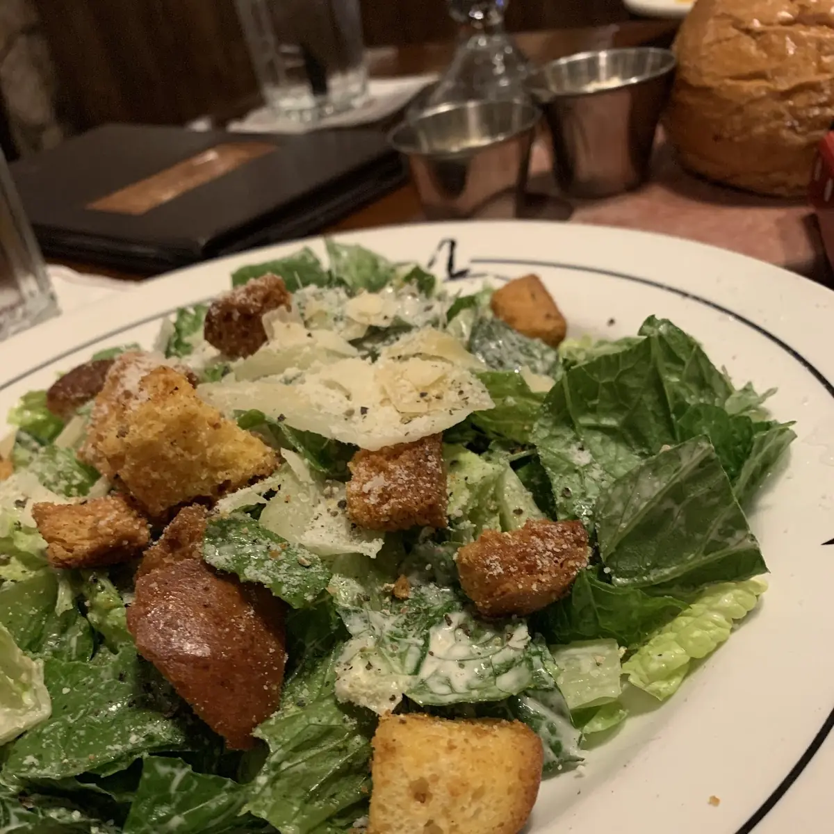 Grilled Salmon Caesar Salad