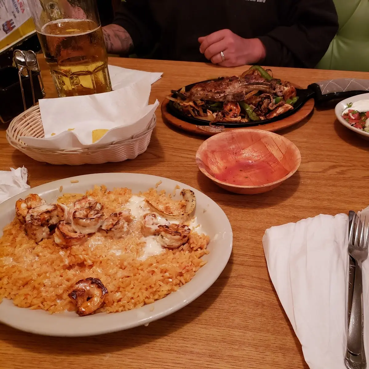 Pollo Loco with Shrimp