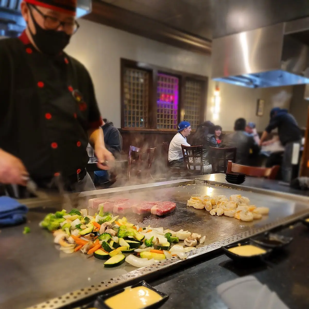 Mixed Vegetables Teppanyaki Style