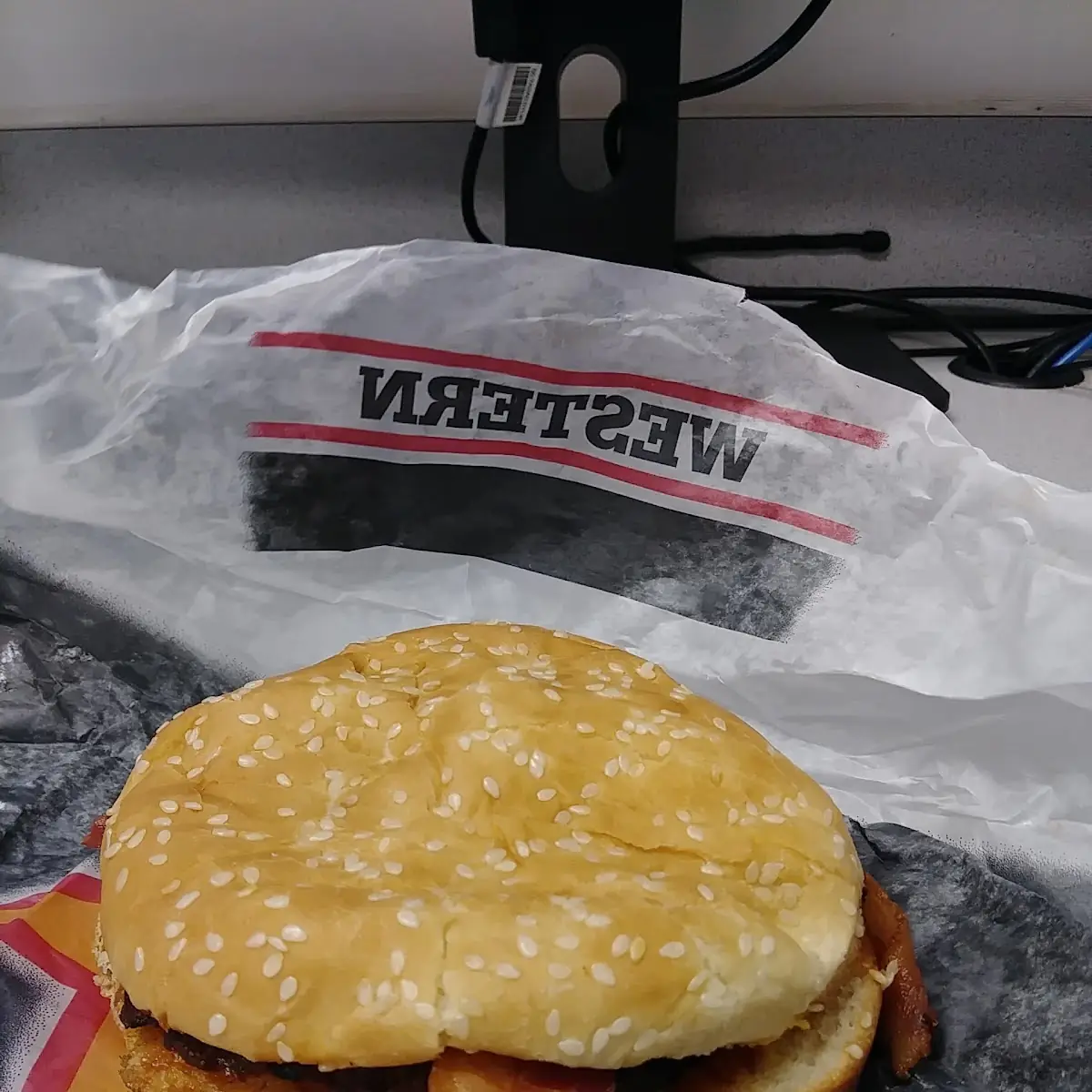 Western Bacon Cheeseburger